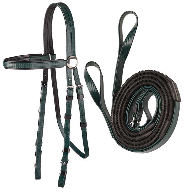 Zilco Race Bridle with Loop End Reins