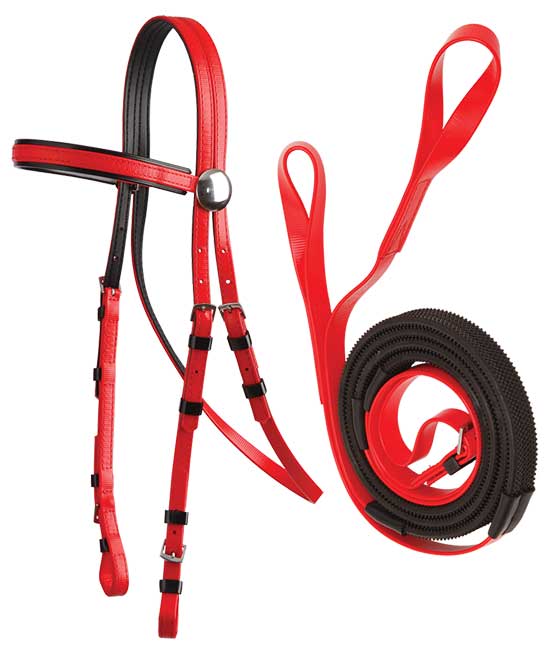 Zilco Race Bridle with Loop End Reins